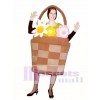 Basket of Flowers Mascot Costume