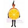 Sliced Orange Mascot Costume