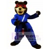 Black Belt Taekwondo Bear Mascot Costumes