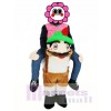 For Children/Kids PiggyBack Bavarian Oktoberfest Beer Guy Carry Me Ride On Stag Mascot Costume