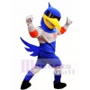 Blue Bird with Sunglasses Mascot Costumes