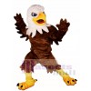 White Head Brown Eagle Mascot Costumes Falcon