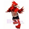 Red Phoenix Mascot Costumes 