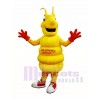 Yellow Bug Mascot Costume Insect Mascot Costumes