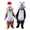 Chip and Dale Chipmunk Squirrel Mascot Costumes Animal 