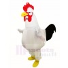 White Chicken Cock Rooster Mascot Costumes Poultry Animal 