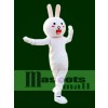 Round Eyes Cony Rabbit Bunny Mascot Costumes Line Town Friends