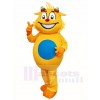 Yellow Dragon Mascot Costumes 