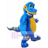 Blue Dinosaur Mascot Costumes  