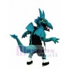 Turquoise Dragon with Wings Mascot Costumes