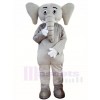 Grey Elephant Mascot Costumes Animal