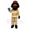 Brown Doctor Dog Mascot Costumes Animal  