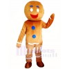 Gingerbread Man Mascot Costumes Xmas Christmas 