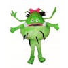 Green Bacterial Germ Alien Girl Mascot Costumes