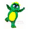 Fluffy Green Monster Mascot Costumes 