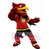 Red Gryphon Griffin Mascot Costumes 