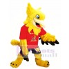 Yellow Gryphon Griffin Mascot Costumes 