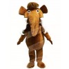 Brown Elephant Mascot Costumes Animal 