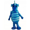 Cute Blue Hippocampus Seahorse Mascot Costumes Animal 