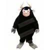 Black Bull Mascot Costumes Farm Animal