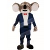 Blue Suit Koala Bear Mascot Costumes Animal 