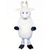 White Goat Mascot Costumes Animal 