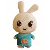 Blue Shirt Rabbit Easter Bunny Mascot Costumes Animal 