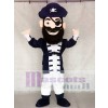 Redbeard Pirate in Navy Blue Mascot Costumes