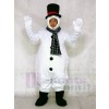 Snowman with Hood Hat and Scarf Mascot Costumes Christmas Xmas 