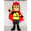 Red Strong Odin Viking Mascot Costumes People
