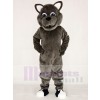 Gray Sport Power Wolf Mascot Costumes Animal 