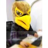 New Brown and Yellow Hawk / Falcon Mascot Head ONLY Animal