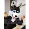 Dark Gray Wolf Mascot Head ONLY Animal