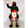 Santa Claus Carry Me Ride Piggyback Father Christmas Mascot Costume