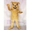 Friendly Tan Bulldog Mascot Costumes Animal