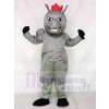 Gray Power Horse Mascot Costumes Animal