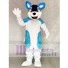 Blue Husky Dog Fursuit Adult Mascot Costume Animal