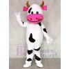 Pink Ear Cow Mascot Costumes Animal