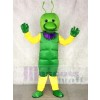 Green Worm Mascot Costumes Insect