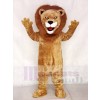 Realistic Animal Male Fierce Lion Mascot Costume