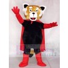 Red Lesser Panda Cat-Bear with Cloak Mascot Costumes Animal