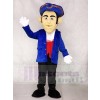 Blue Hat Patriot Mascot Costumes People