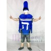 Simple Hanukkah Dreidel Mascot Costume with Hat