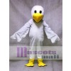 White Cartoon Pelican Bird Mascot Costume Animal