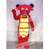 Red Dragon Mushu Dinosaur Mascot Costume Animal