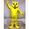 Cute Yellow Wildcat Cat Mascot Costumes Animal