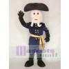 Navy Blue Rebel Mascot Costume