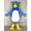 Cute Blue and Green Owl Mascot Costumes Animal