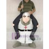 The Crusades Piggy Back Carry Me Mascot Costume Crusader Knight Suit