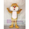 Tan Wirey Wildcat Mascot Costume